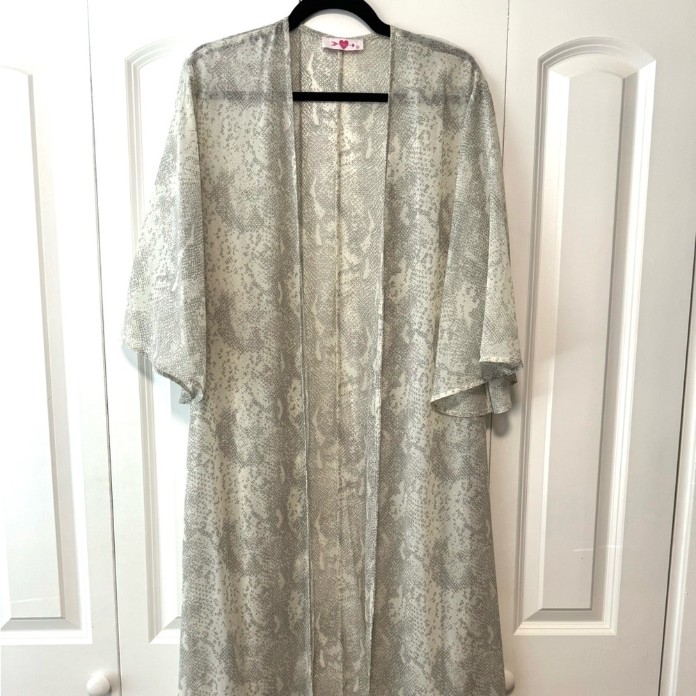 BuddyLove Snake Pattern Duster